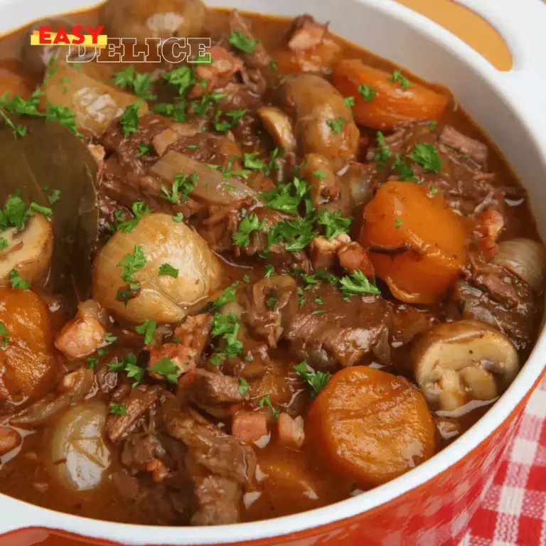 Ragoût de Bœuf à la Bière Façon Jamie Oliver