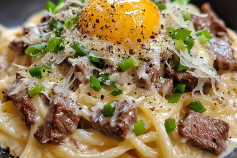 Ramen carbonara crémeux
