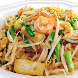 Pad Thaï au poulet