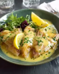 Ailes de Raie à la Sauce au Beurre