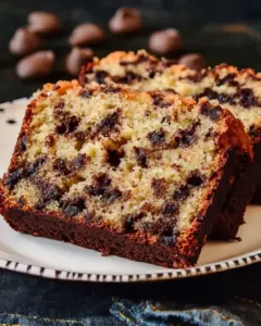 Banana Bread Moelleux aux Pépites de Chocolat