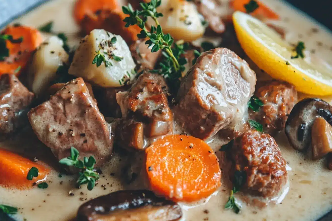 Blanquette de veau facile 2 recette blanquette de veau