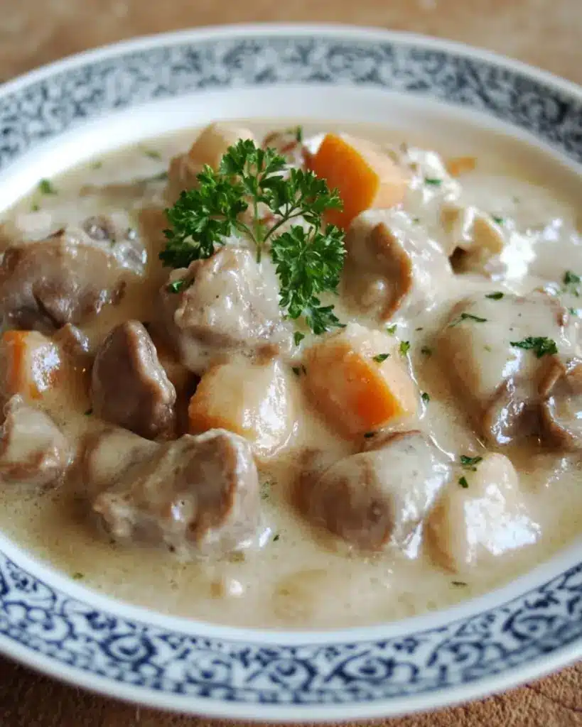 Blanquette de Veau Traditionnelle