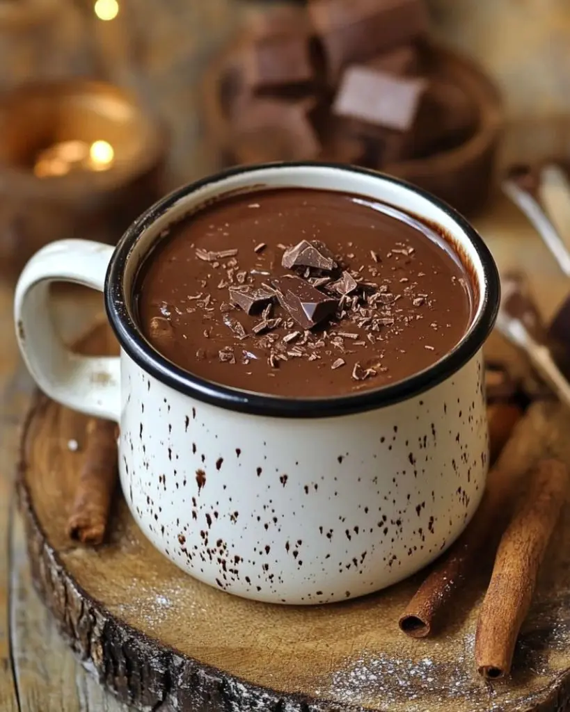 Le Vrai Chocolat Chaud Maison