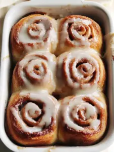 Cinnamon Rolls maison