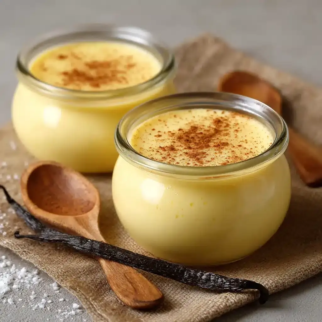 Crème Dessert à la Vanille 2 recette crème dessert vanille maison