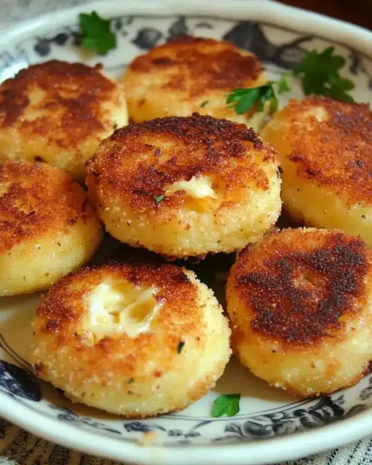 Croquettes de pommes de terre maison