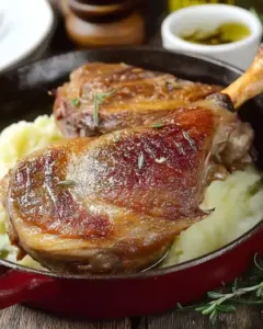 Cuisses de Canard au Four Croustillantes