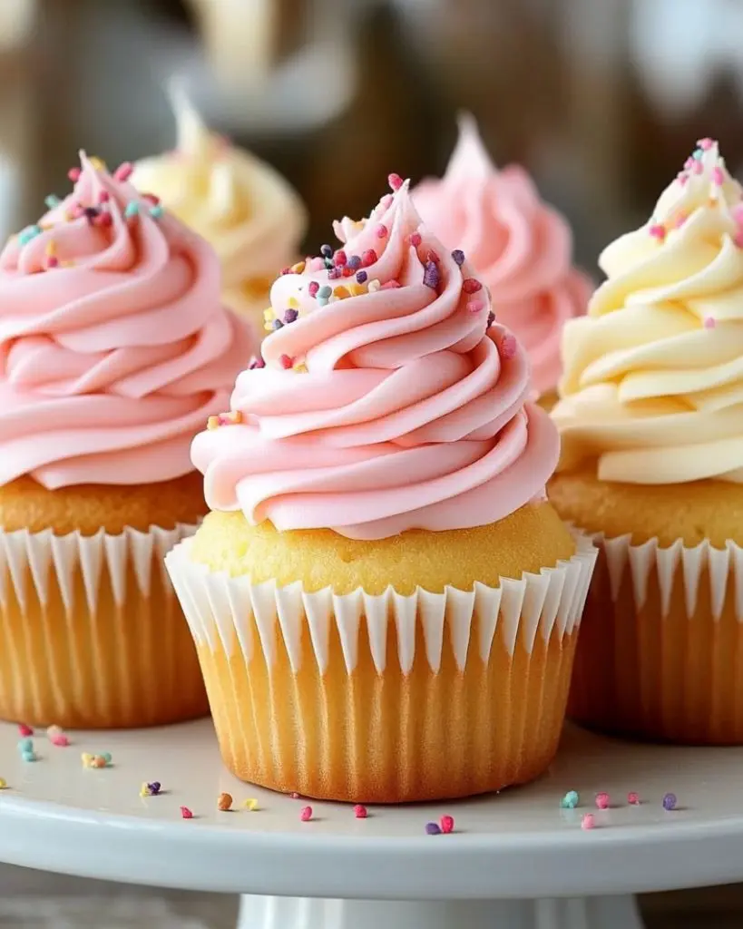 Cupcakes Moelleux avec Glaçage