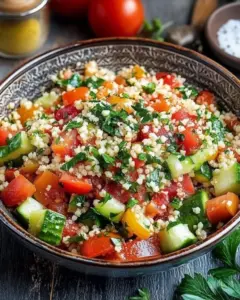 Meilleure Recette de Taboulé Maison : Frais, Léger et Riche en Saveurs