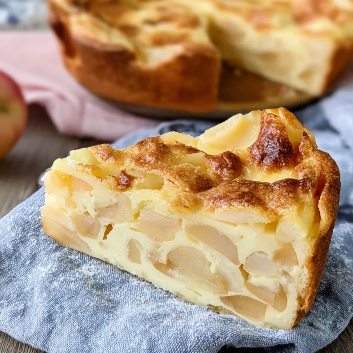 Irrésistible Flan Aux Pommes 2 recette flan aux pommes