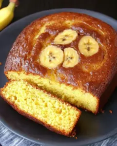 Gâteau à la banane ultra moelleux et parfumé