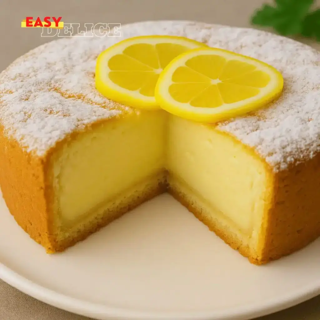 Gâteau Crémeux au Citron : Une Recette Fraîche et Savoureuse