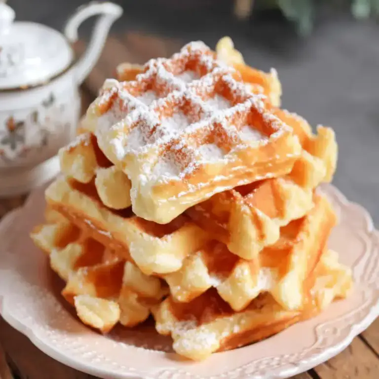 Gaufres croustillantes : recette rapide – Quick Recette