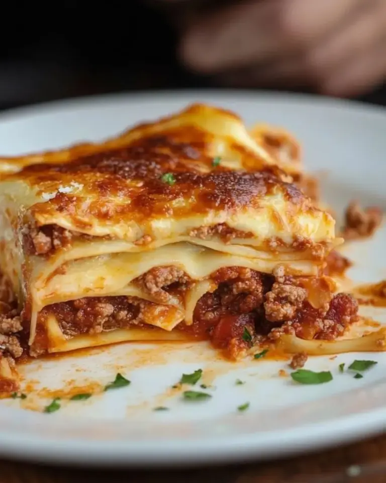 Lasagnes Bolognaise Maison