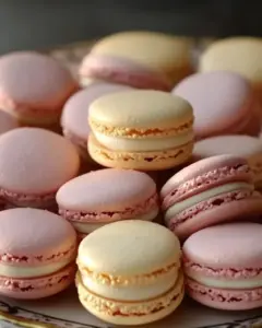 Macarons parfaits à la vanille