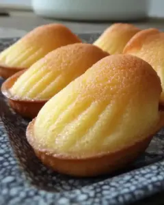 Madeleines de Grand-Mère Moelleuses au Citron