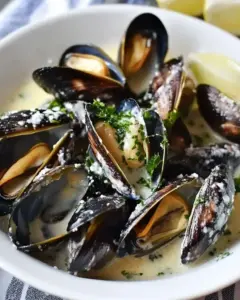 Moules Marinières à la Crème Facile et Rapide