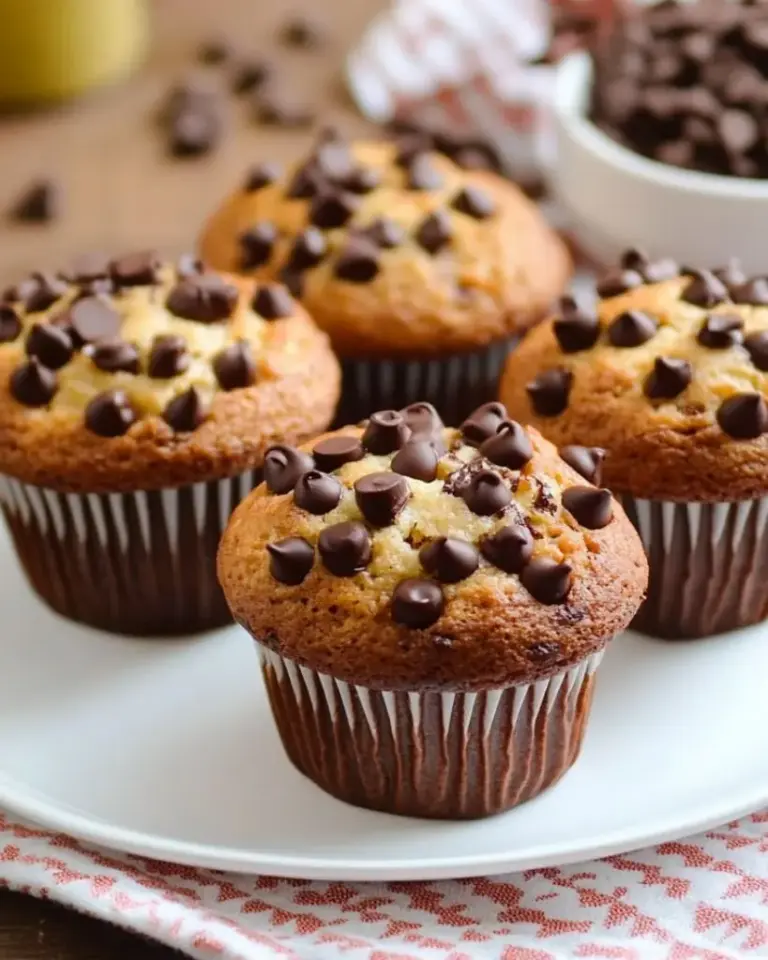 Muffins moelleux au chocolat