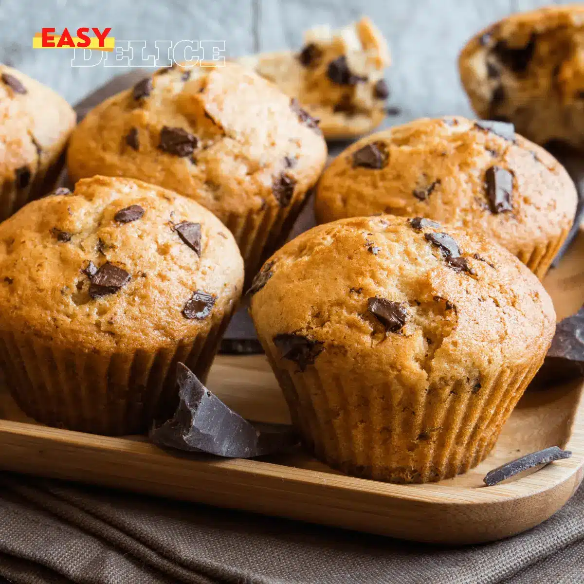 Recette de Muffins Gourmands au Chocolat et à la Banane 2 recette muffins chocolat banane