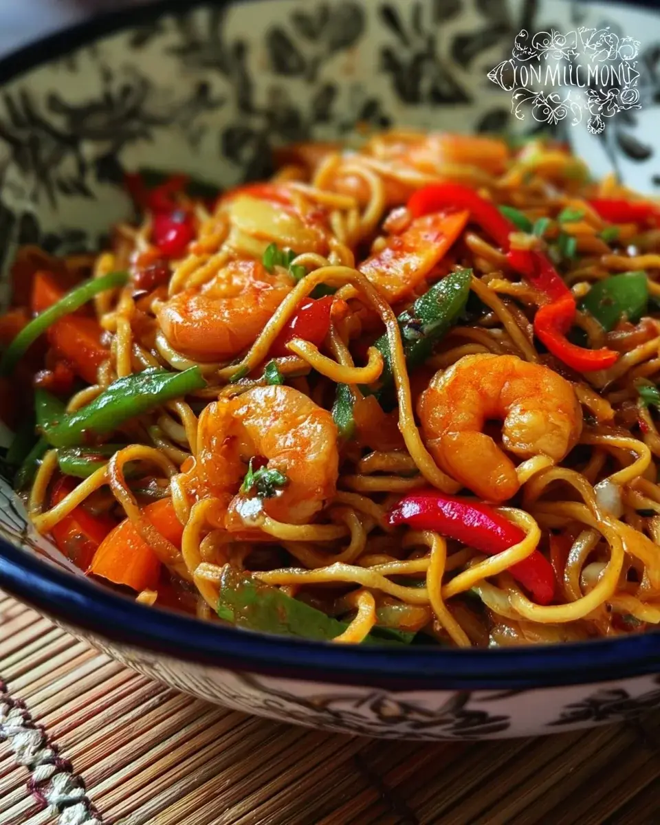 recettenouilleschinoisesauxcrevettes 2