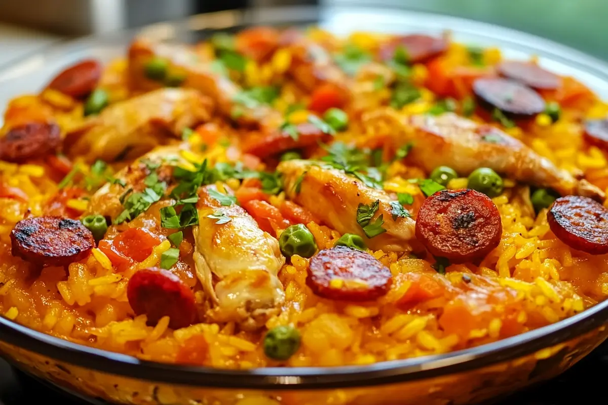 Recette de paella au poulet et chorizo : un plat savoureux à partager 2 recette paella poulet chorizo