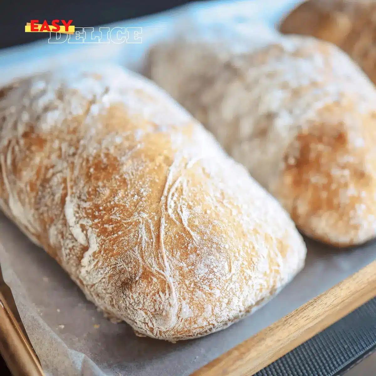 Pain Ciabatta : La Recette Traditionnelle Italienne 2 recette pain ciabatta maison