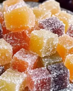 Pâtes de Fruits Maison sans Gélatine