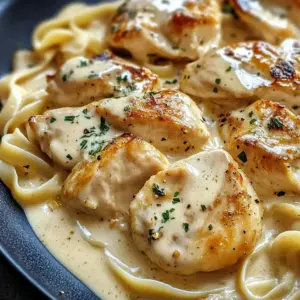 Pâtes crémeuses au poulet et Boursin