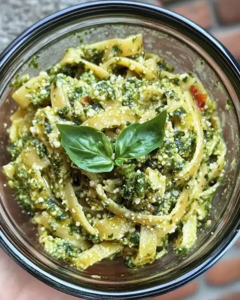 Pesto au Basilic Maison