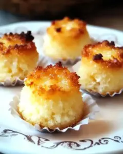 Petits gâteaux à la noix de coco