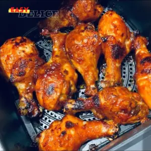 Pilons de Poulet Croustillants à l’Airfryer