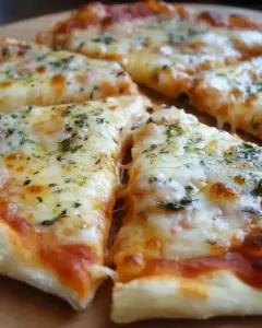 Pizza 4 Fromages Maison