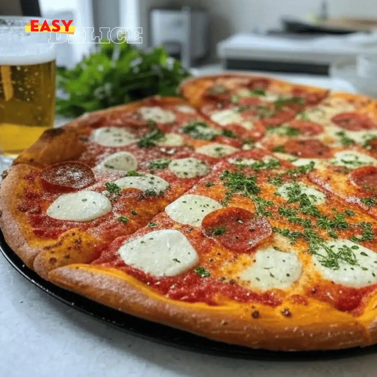 recettepizzaAirFryer