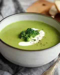 Potage Facile et Rapide au Brocoli et Pomme de Terre