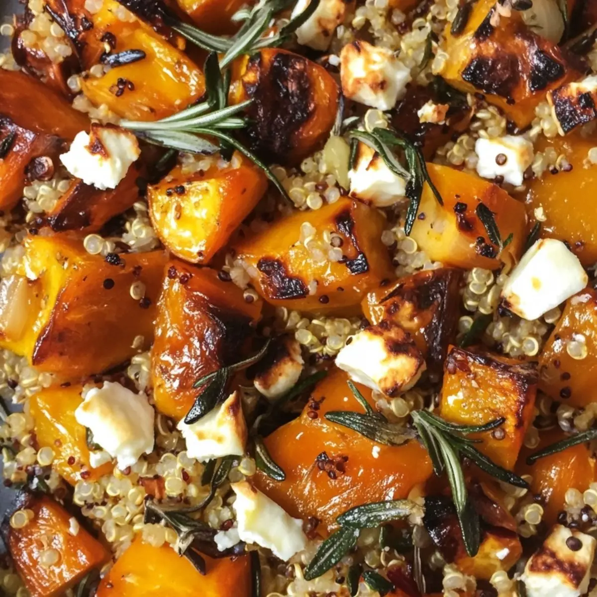 Potimarron Rôti, Feta, Thym Et Quinoa 2 recette potimarron rôti feta thym quinoa