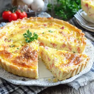 Quiche Lorraine Traditionnelle