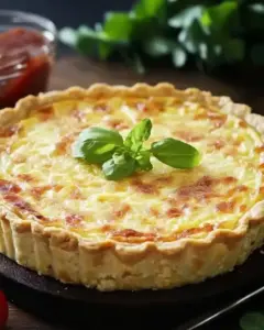 Quiche sans œufs facile et savoureuse