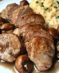 Ris de Veau à la Poêle avec Sauce au Muscat