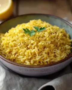 Riz Pilaf au Curry et au Miel Facile