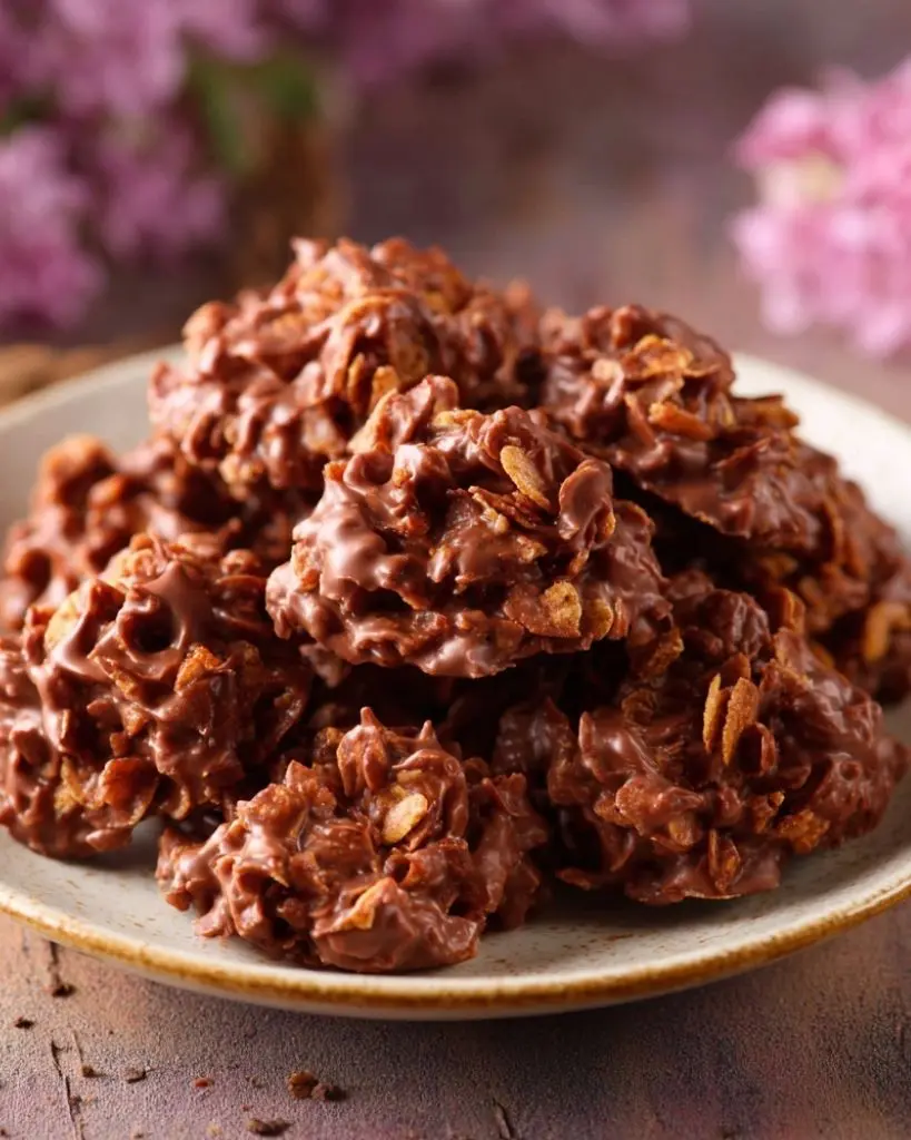 Roses des sables au chocolat