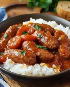 Rougail Saucisses Réunionnais Facile