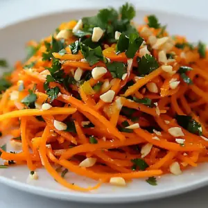Salade de Carottes Vietnamienne Croustillante