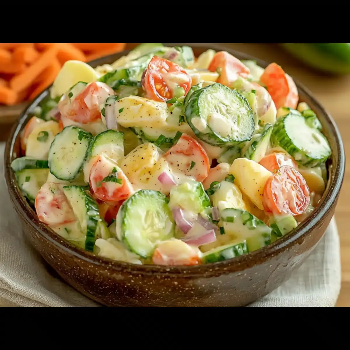 Recette de salade de concombres - 2 recette salade concombres