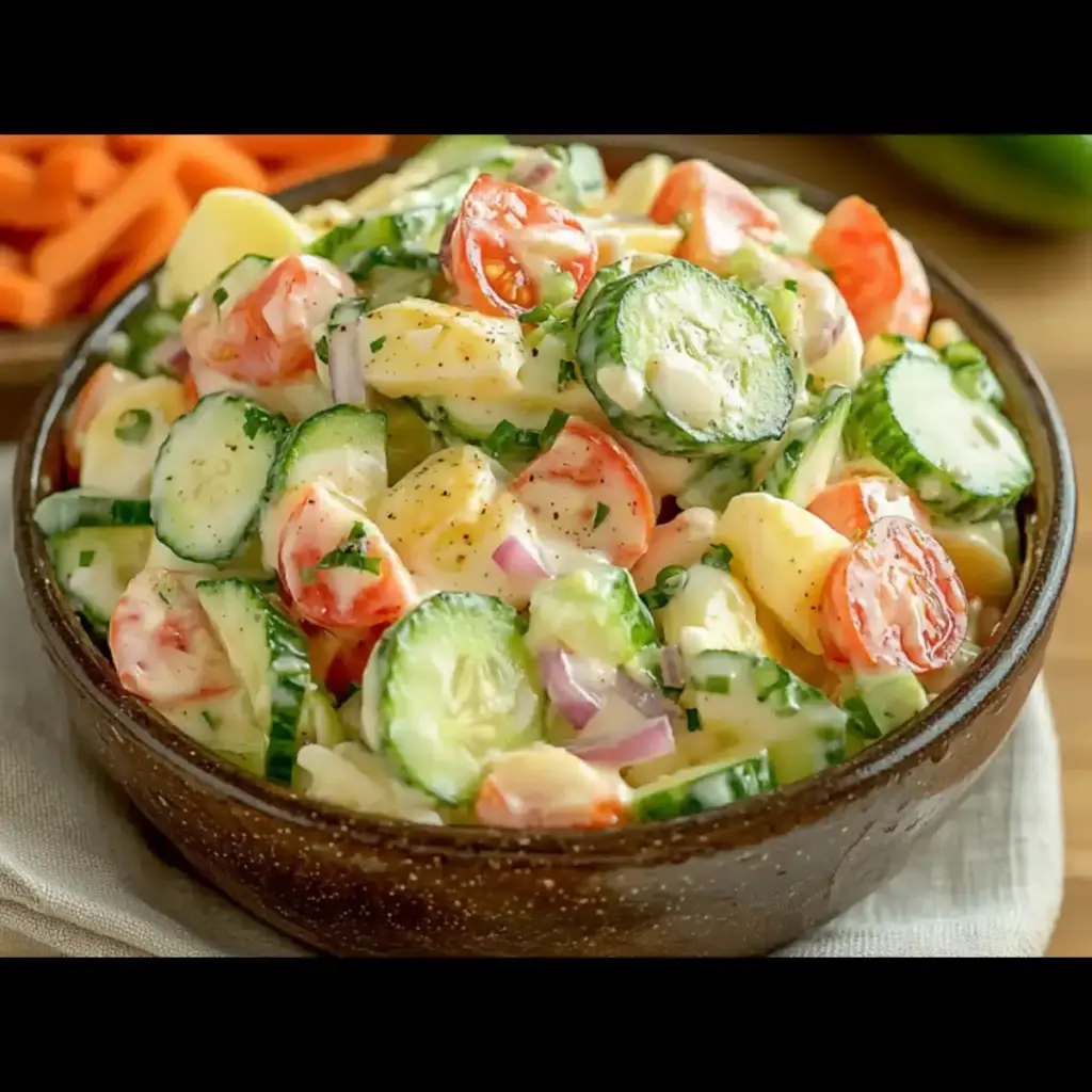 Recette de salade de concombres –