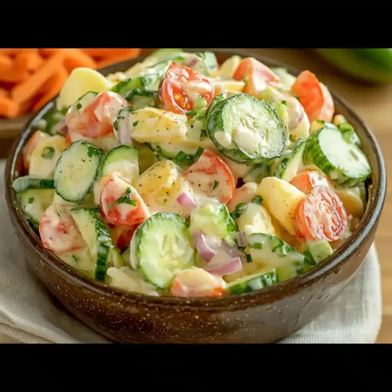 Recette de salade de concombres –