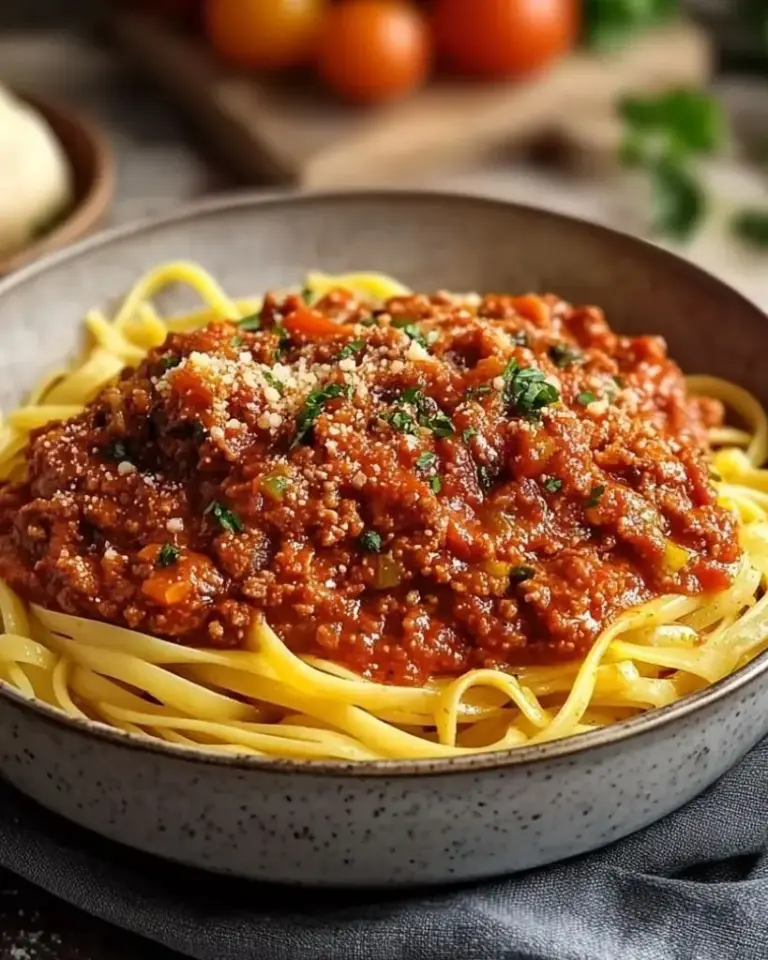 Sauce Bolognaise Italienne Maison