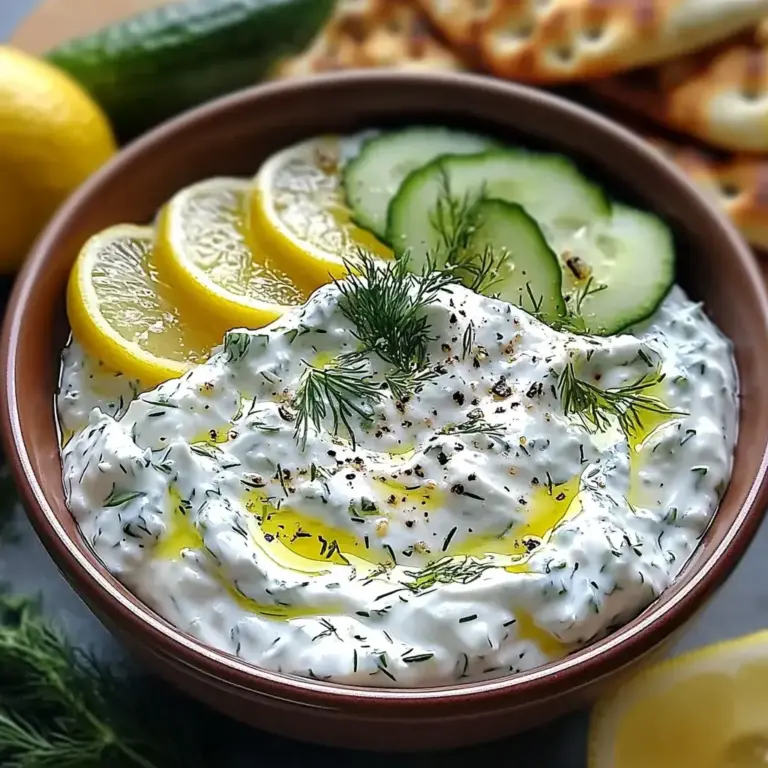 Sauce Tzatziki Grecque