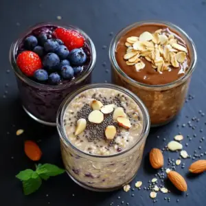 Petit-déjeuner Express à Base de Flocons d’Avoine : Porridge, Overnight Oats et Pancakes