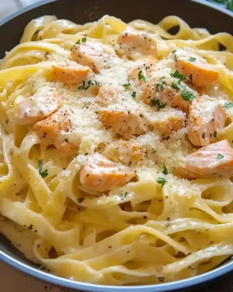 Tagliatelles au saumon